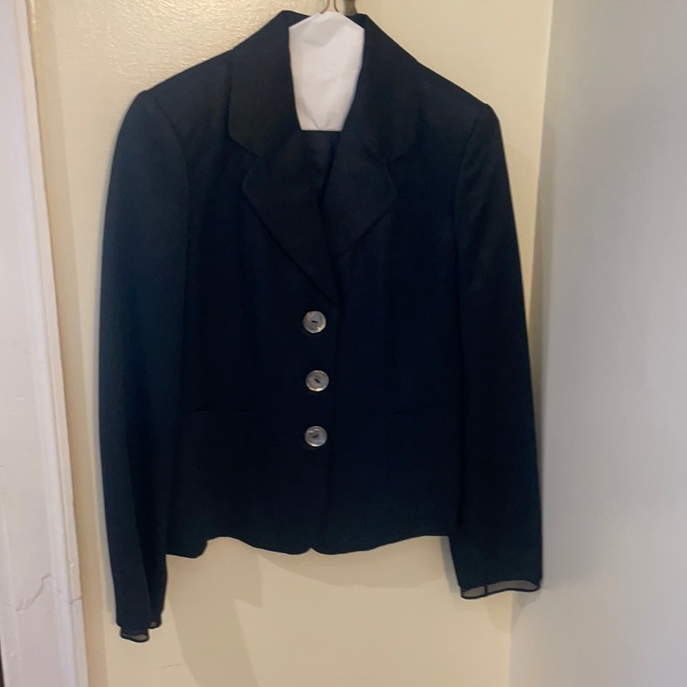 Banana Republic black suit jacket